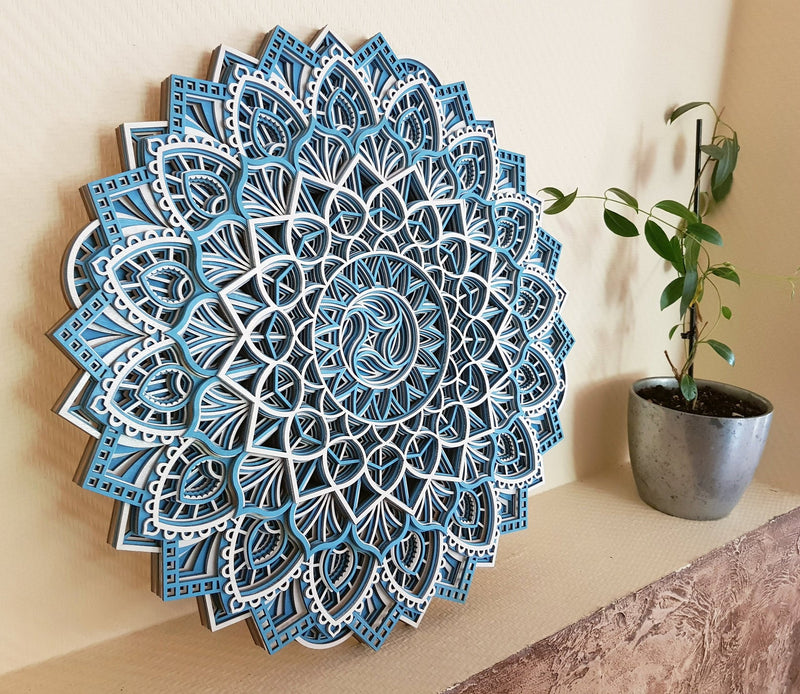 Bohemian Style Wooden Mandala