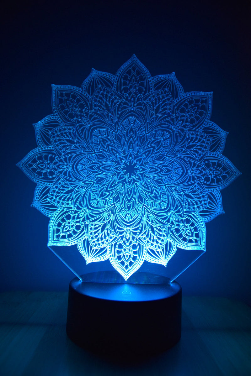 LED Night Lamp Mandala