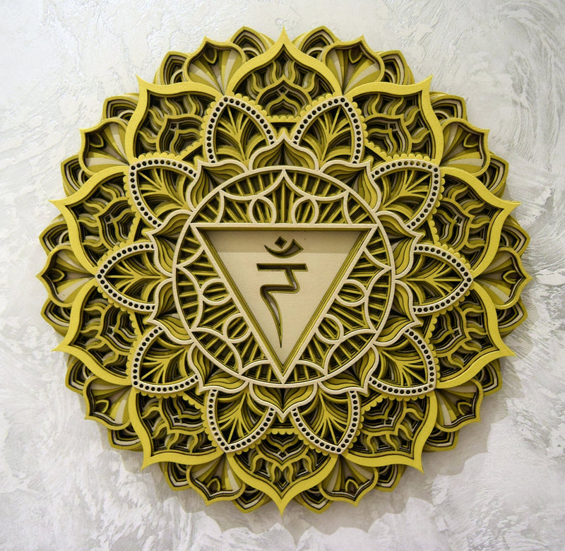 Solar Plexus (Manipura) Mandala