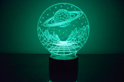 LED Night Lamp Planet