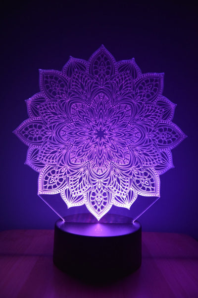 LED Night Lamp Mandala