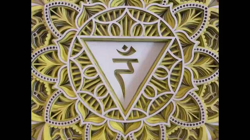 Solar Plexus (Manipura) Mandala