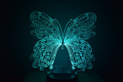 LED Night Lamp Butterfly