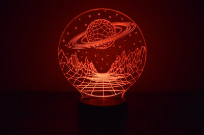 LED Night Lamp Planet