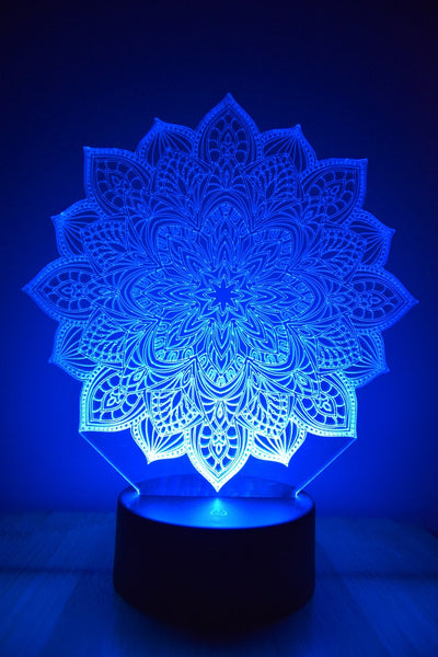 LED Night Lamp Mandala