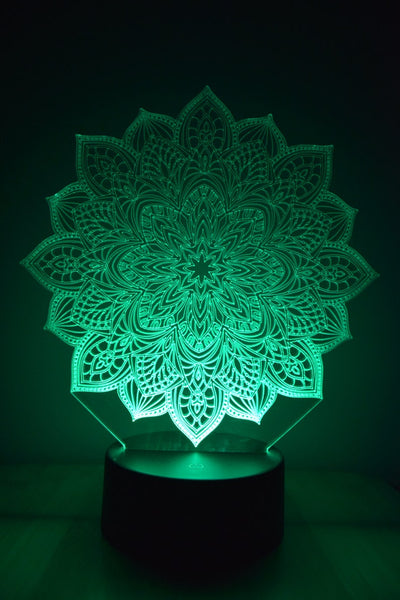 LED Night Lamp Mandala