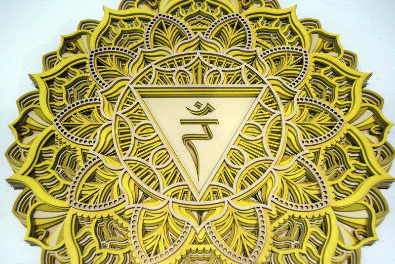 Solar Plexus (Manipura) Mandala