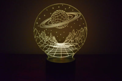 LED Night Lamp Planet