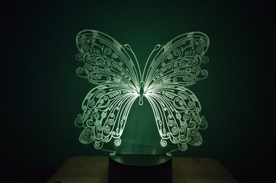 LED Night Lamp Butterfly