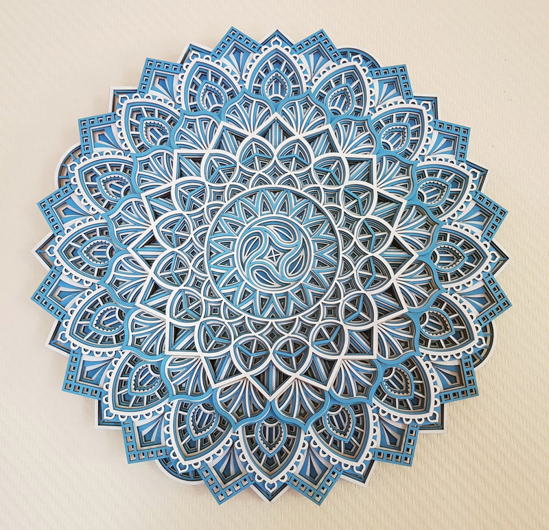 Bohemian Style Wooden Mandala