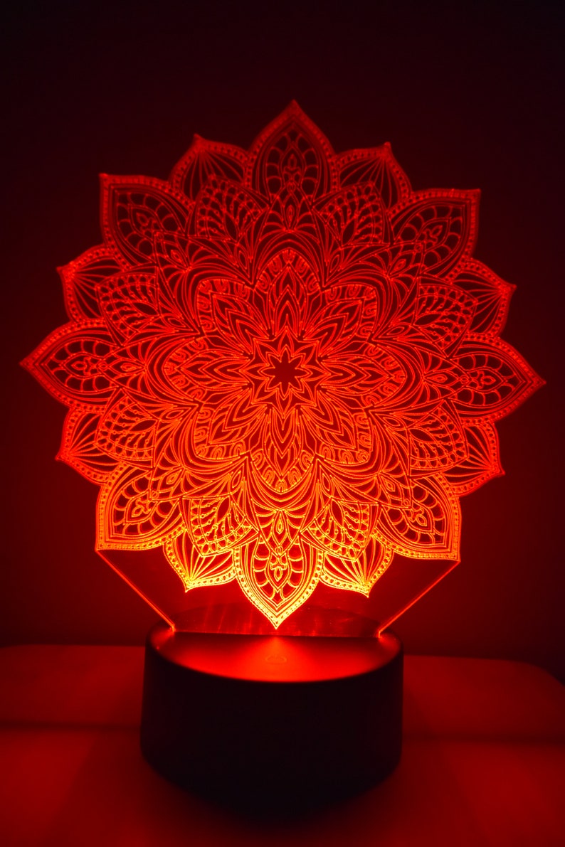 LED Night Lamp Mandala