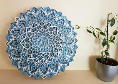 Bohemian Style Wooden Mandala