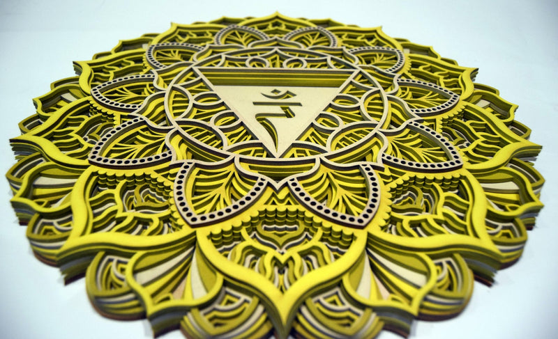 Solar Plexus (Manipura) Mandala