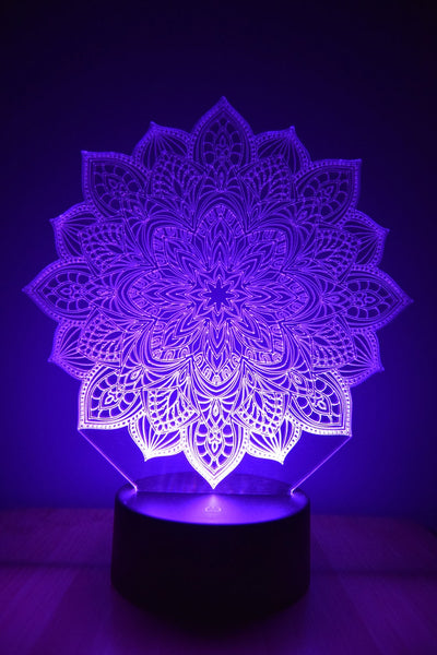 LED Night Lamp Mandala