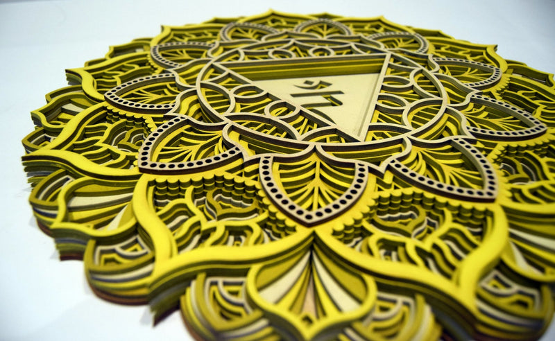 Solar Plexus (Manipura) Mandala