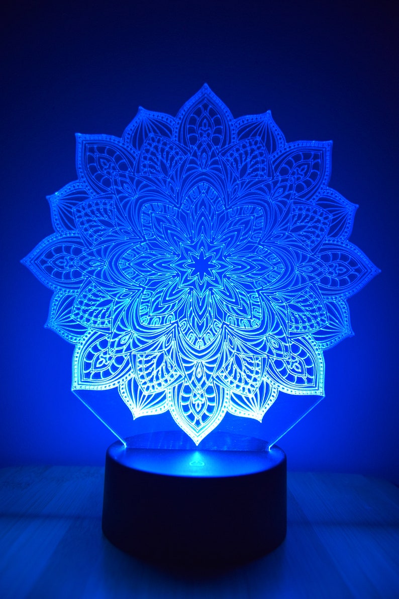 LED Night Lamp Mandala