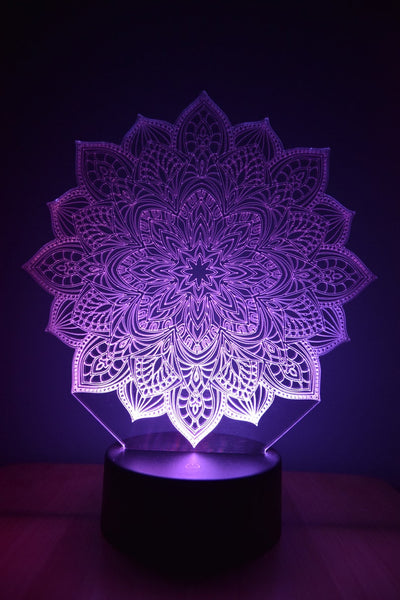 LED Night Lamp Mandala