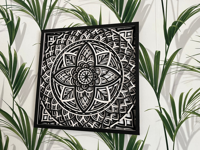 Bohemian Style Wooden Mandala