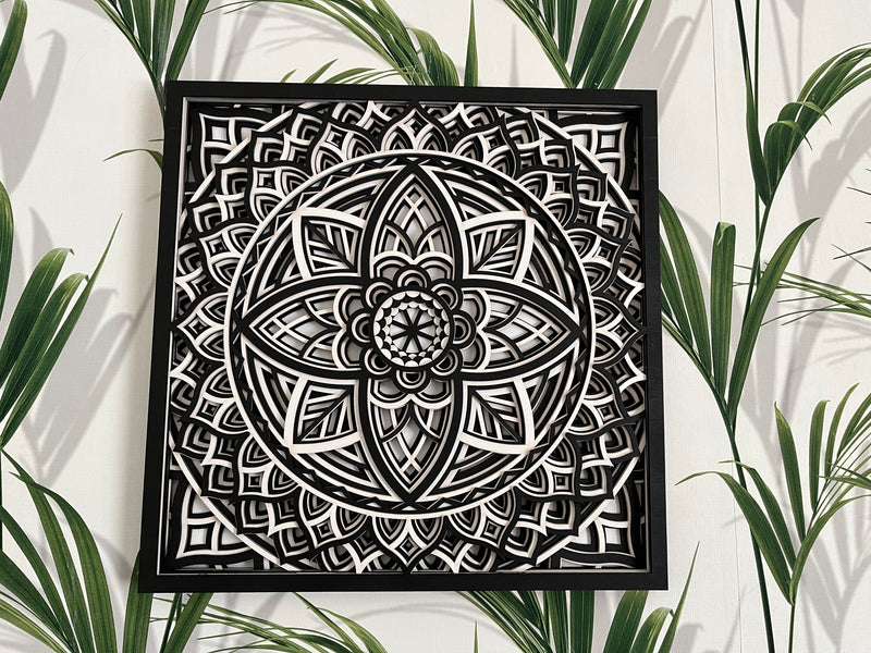 Bohemian Style Wooden Mandala