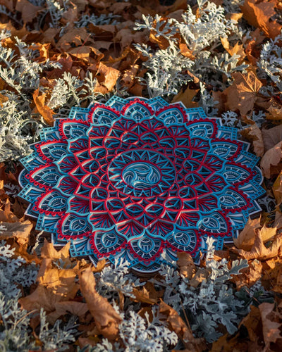 Bohemian Style Wooden Mandala